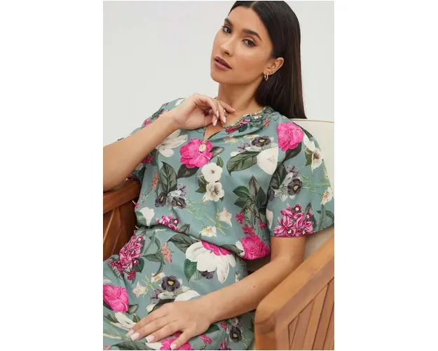 Medicine bluza femei, culoarea turcoaz, modelator