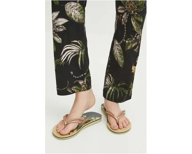 Medicine slapi femei, culoarea verde, cu toc plat