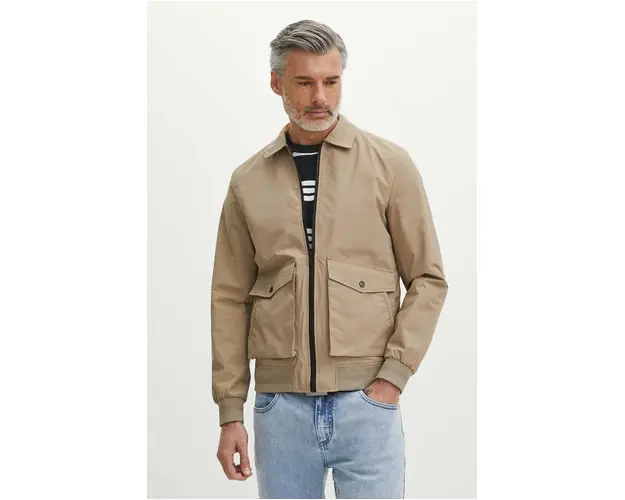 Medicine geaca barbati, culoarea bej, de tranzitie