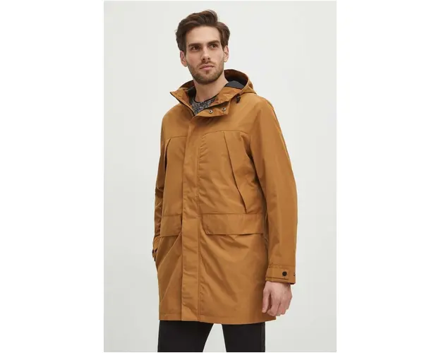Medicine hanorac barbati, culoarea maro, de tranzitie
