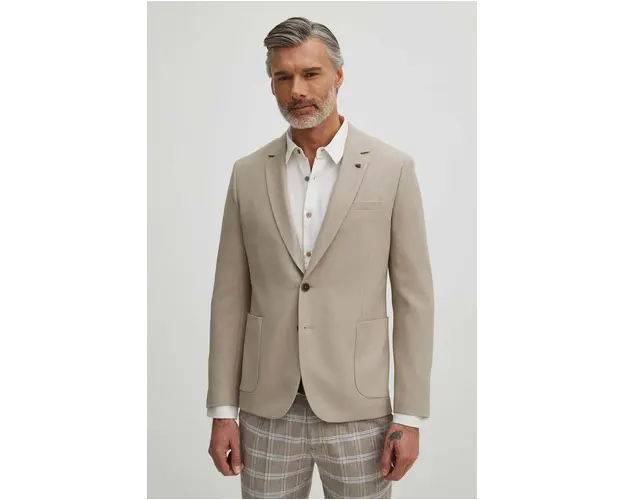 Medicine sacou barbati, culoarea bej