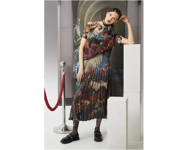 Medicine fusta midi, evazati