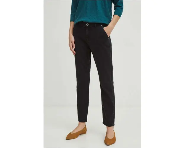 Medicine jeansi femei, culoarea negru
