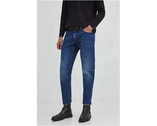 Medicine jeans barbati, culoarea bleumarin