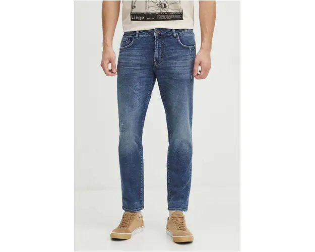 Medicine jeans barbati, culoarea bleumarin