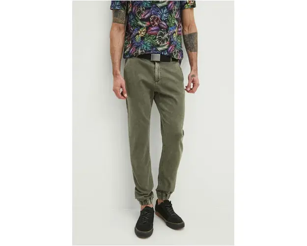 Medicine jeansi barbati, culoarea verde