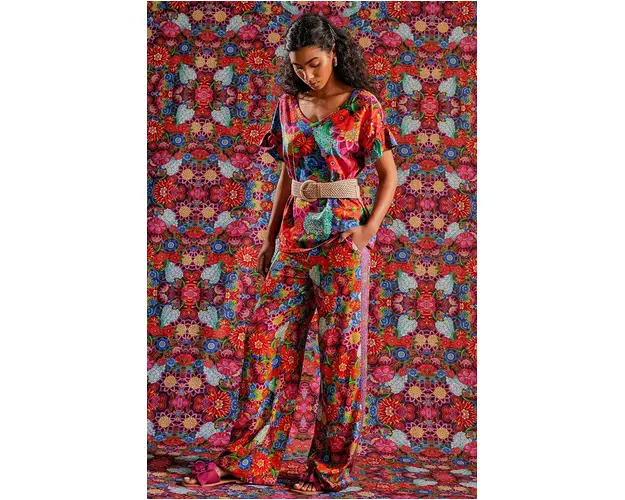 Medicine pantaloni femei, lat, high waist
