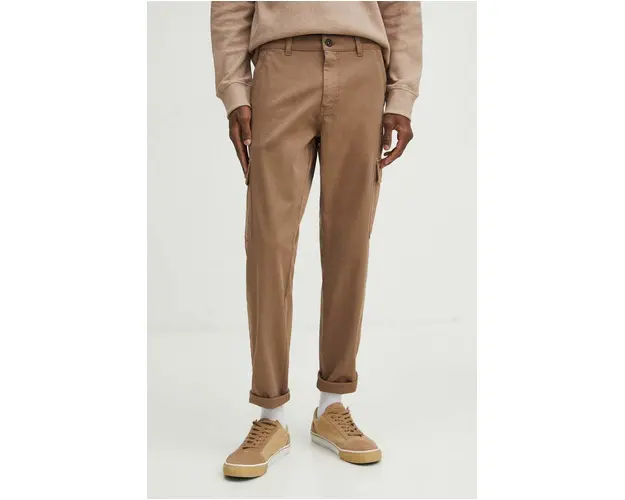 Medicine pantaloni barbati, culoarea maro, drept