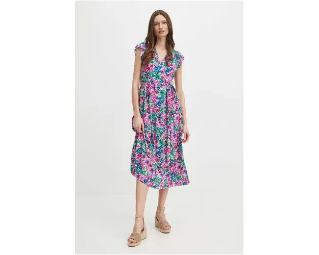Medicine rochie midi, evazati