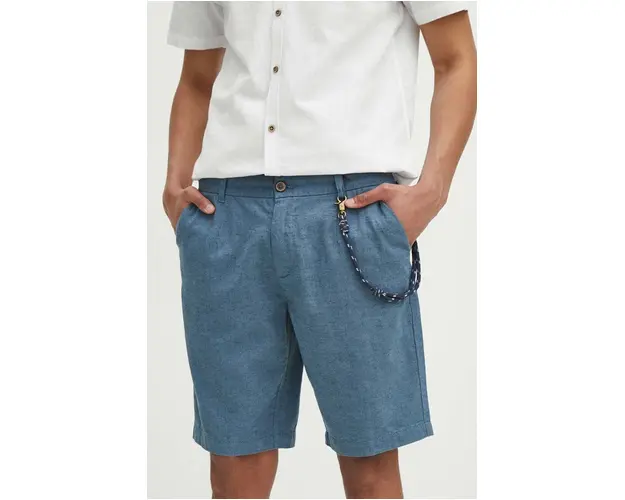 Medicine pantaloni scurti din in