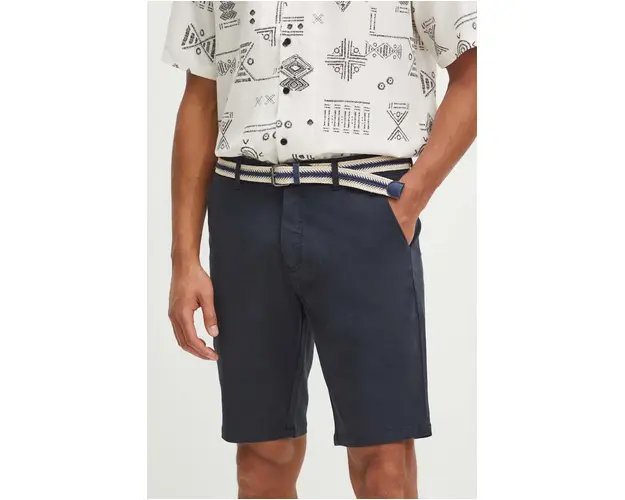 Medicine pantaloni scurti barbati, culoarea bleumarin