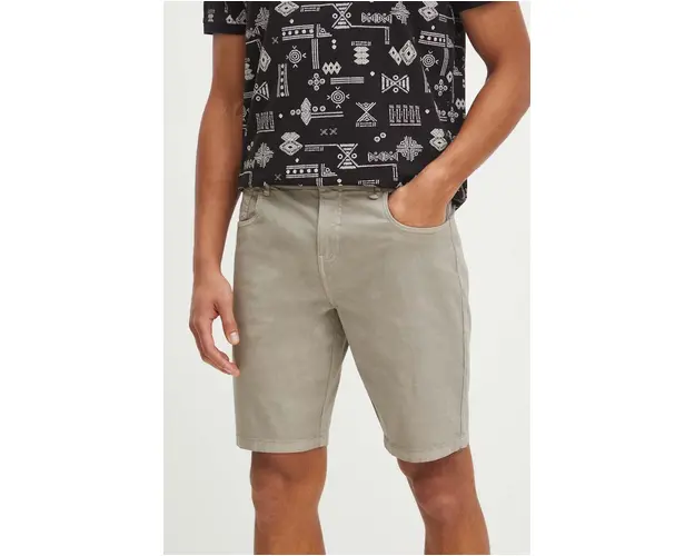 Medicine pantaloni scurti barbati, culoarea gri