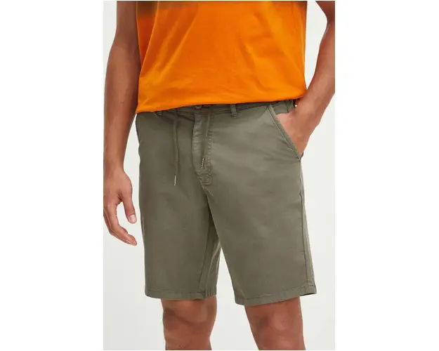 Medicine pantaloni scurti barbati, culoarea verde