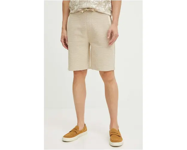 Medicine pantaloni scurti barbati, culoarea bej