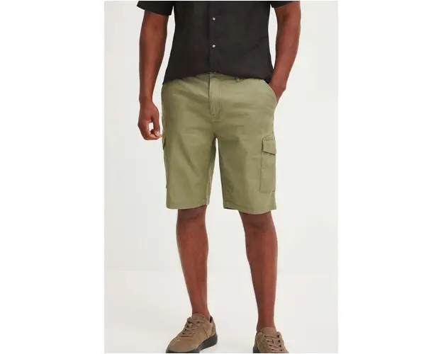 Medicine pantaloni scurti barbati, culoarea verde