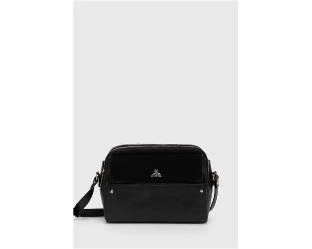 Medicine poseta de piele culoarea negru