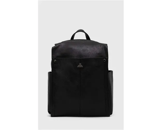 Medicine rucsac femei, culoarea negru, mare, neted