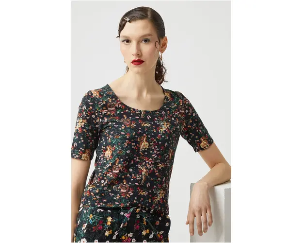 Medicine tricou din bumbac femei