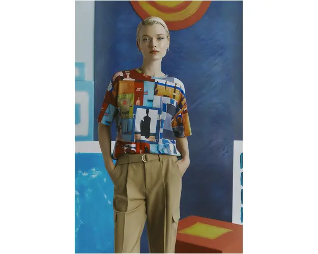 Medicine tricou din bumbac femei