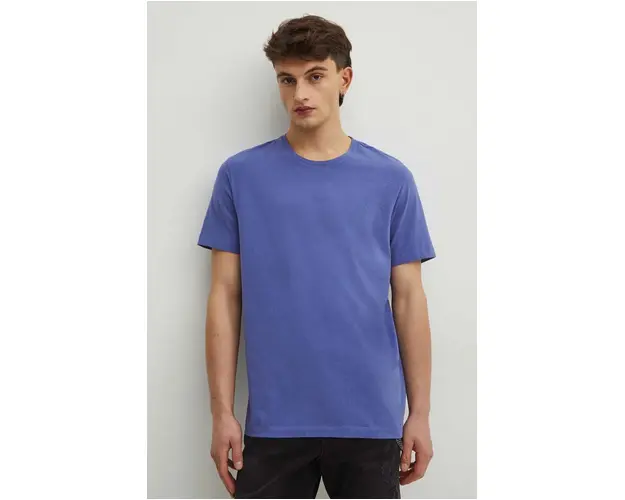 Medicine tricou din bumbac barbati, culoarea violet, modelator