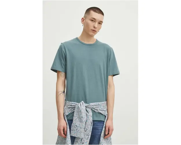 Medicine tricou din bumbac barbati, neted