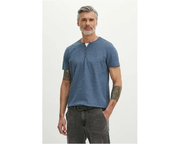 Medicine tricou din bumbac barbati, melanj