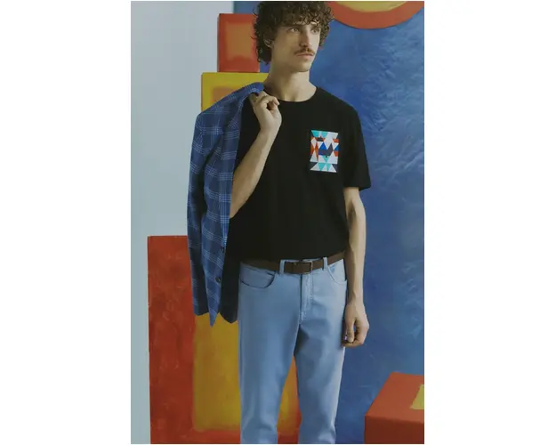 Medicine tricou din bumbac barbati, culoarea negru, cu imprimeu