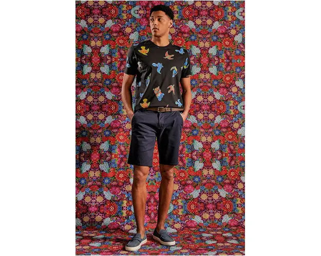 Medicine tricou din bumbac barbati, culoarea negru, modelator