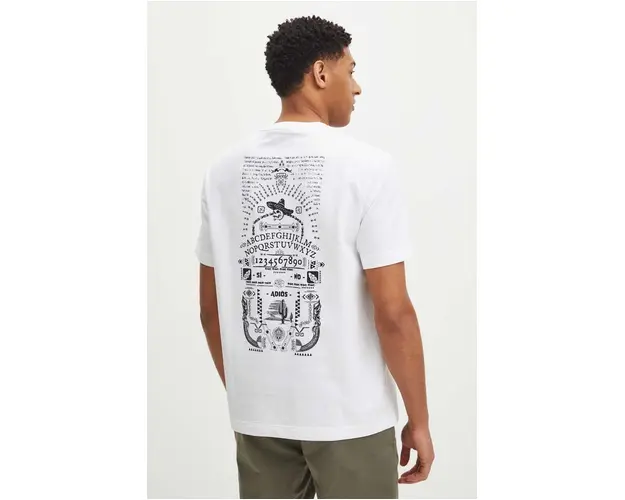 Medicine tricou barbati, culoarea alb, cu imprimeu