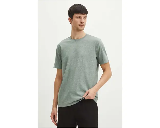 Medicine tricou barbati, culoarea verde, melanj