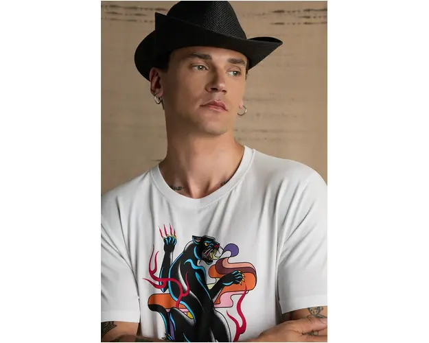 Medicine tricou din bumbac barbati, culoarea alb, cu imprimeu