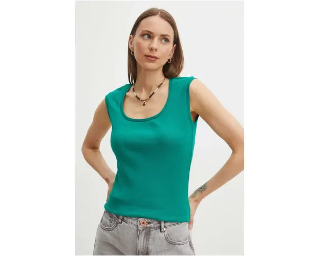 Medicine tricou femei, culoarea verde