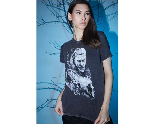 Medicine tricou din bumbac culoarea gri