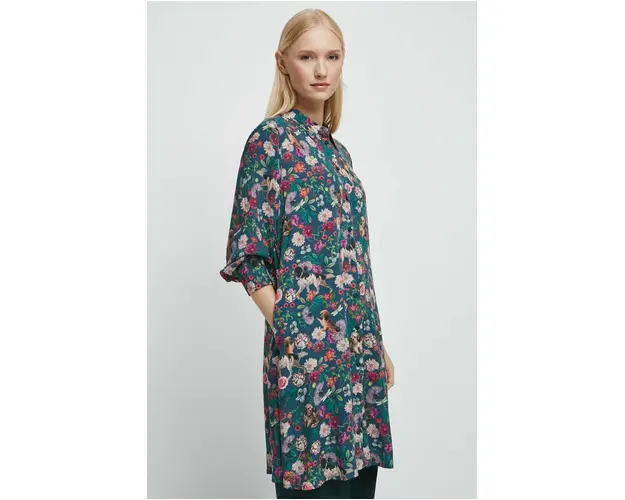 Medicine camasa femei, cu guler clasic, regular