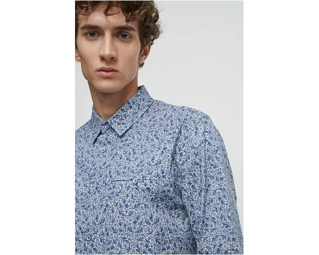 Medicine camasa barbati, cu guler clasic, regular