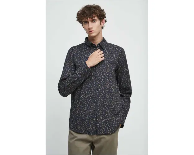 Medicine camasa barbati, cu guler clasic, regular