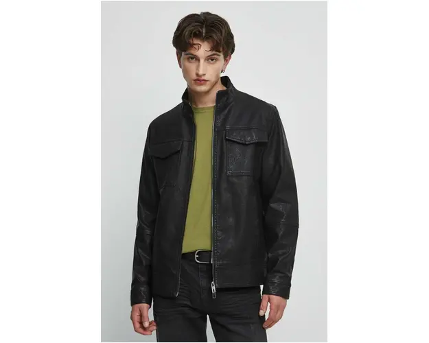 Medicine geaca barbati, culoarea negru, de tranzitie