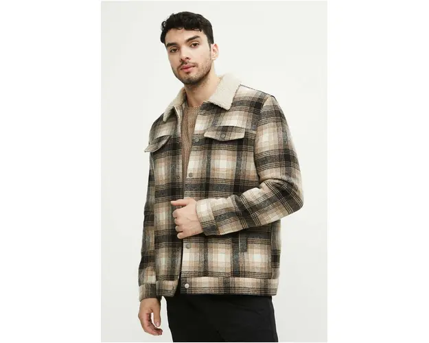 Medicine geaca din amestec de lana de iarna