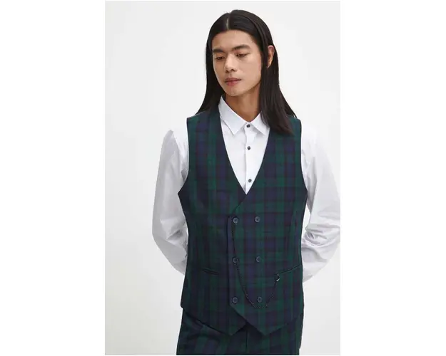 Medicine vesta barbati, culoarea verde