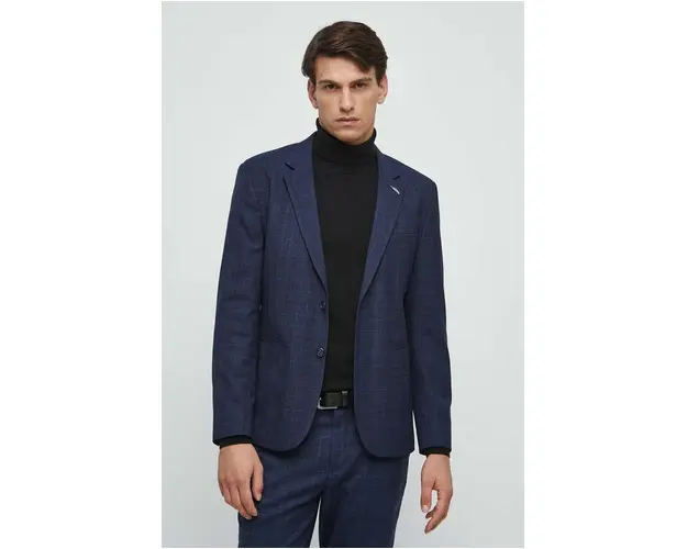 Medicine sacou barbati, culoarea bleumarin