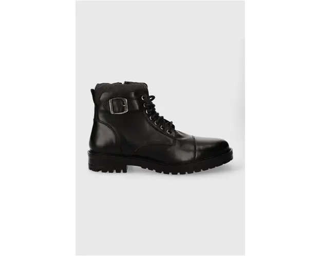 Medicine pantofi inalti barbati, culoarea negru