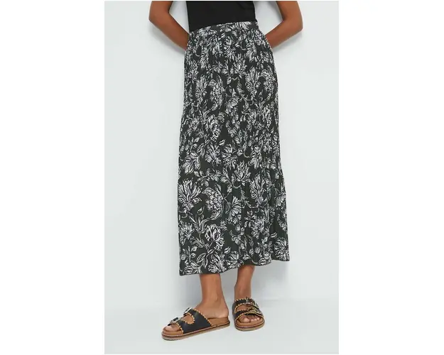 Medicine fusta culoarea verde, maxi, drept