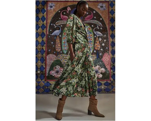 Medicine fusta midi, evazata