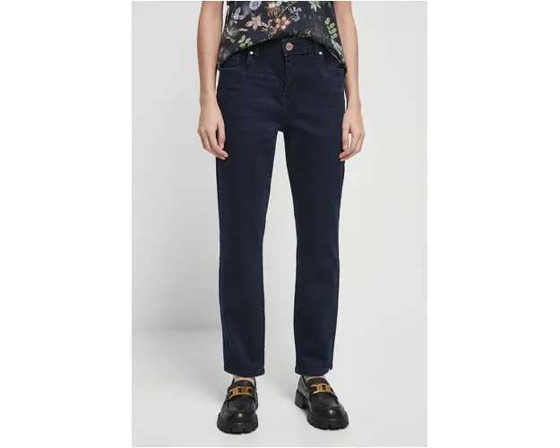 Medicine jeans femei, culoarea bleumarin