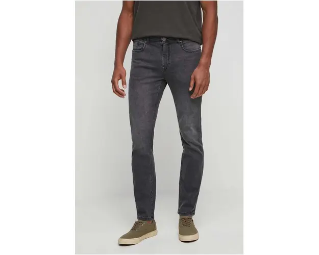 Medicine jeansi barbati, culoarea gri