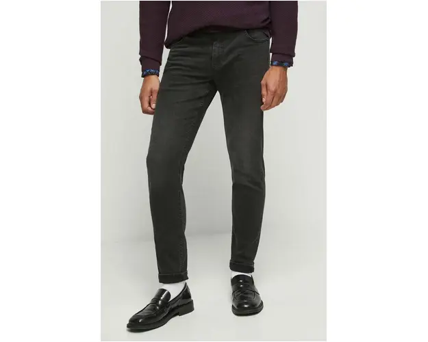 Medicine jeansi barbati, culoarea gri