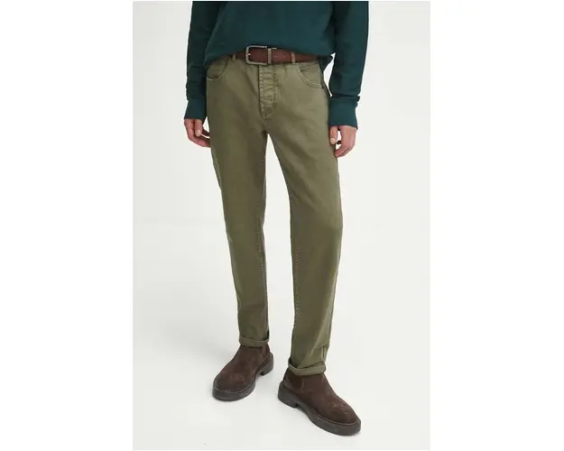 Medicine jeansi barbati, culoarea verde