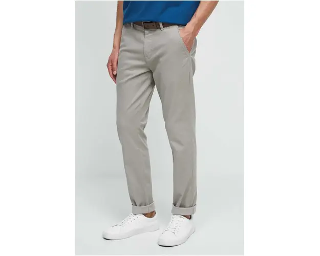 Medicine pantaloni barbati, culoarea gri, mulata