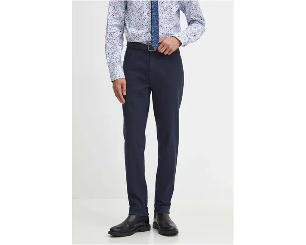 Medicine pantaloni barbati, culoarea albastru marin, mulata