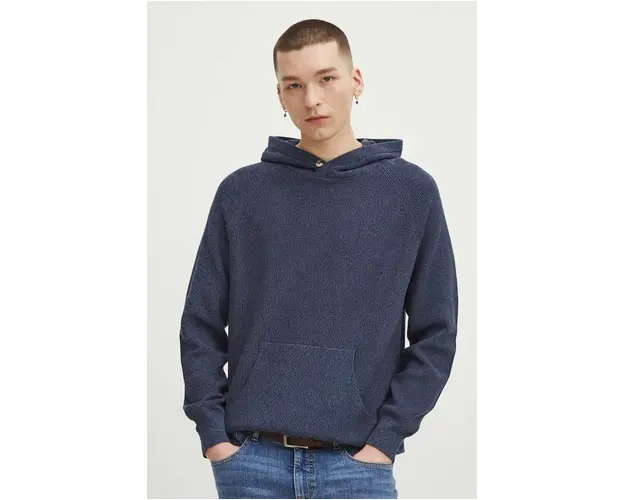 Medicine pulover de bumbac culoarea violet